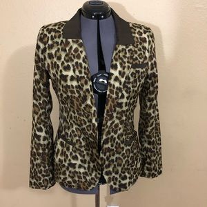 Esley Cheetah Print Blazer